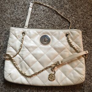 DKNY Cream Shoulder Bag! Dust bag included